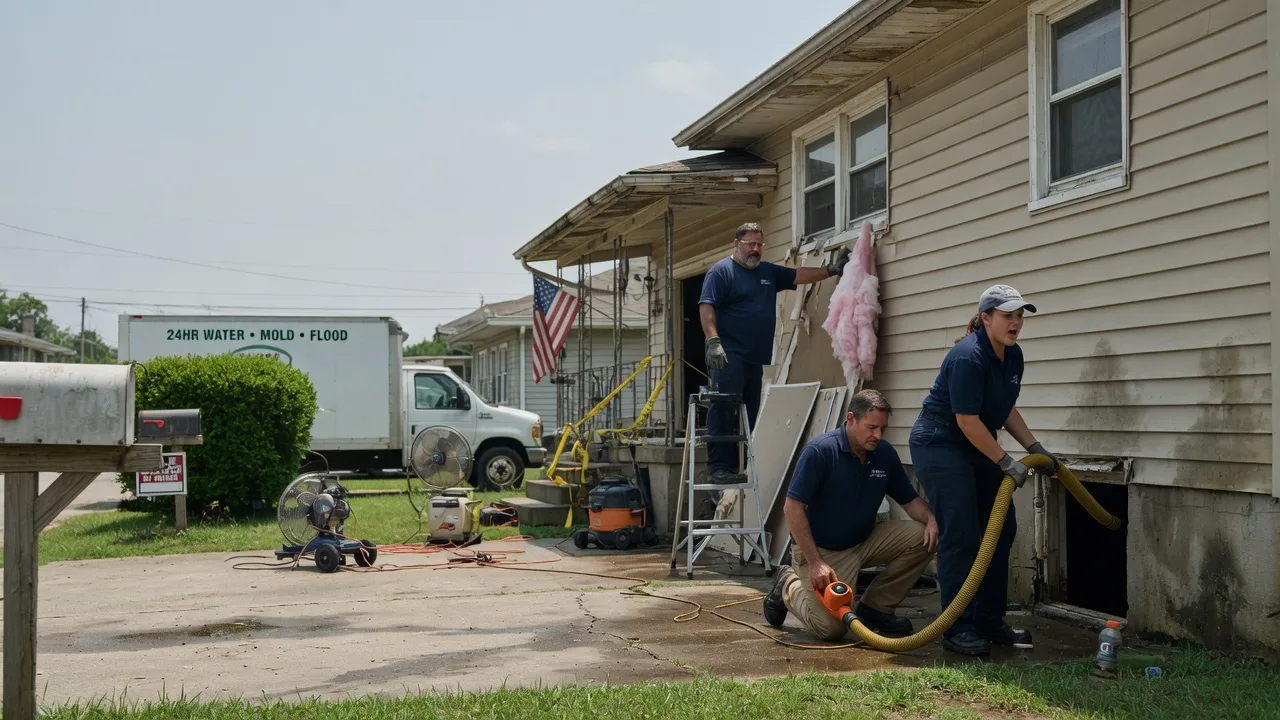 Water Damage Repair in Mclean, IL near me